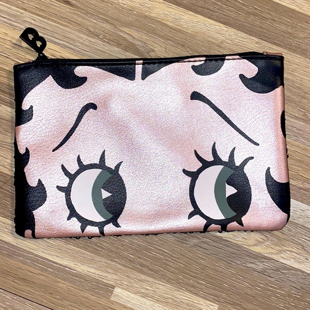 Betty Boop make up bag clutch money holder pocket book card holder